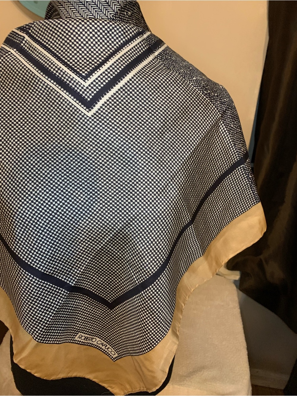 Silk Patterned Scarf Roberto Capucci